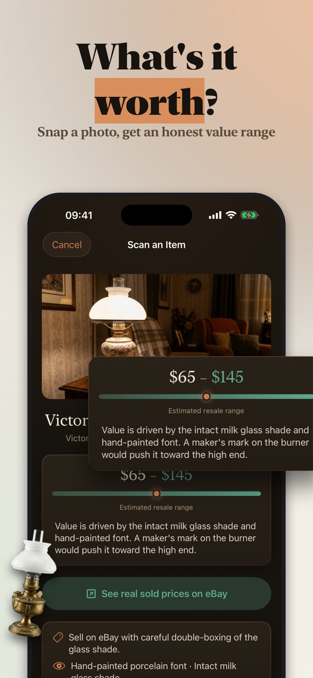 Heirloom on iPhone: Antique identifier and value app for iPhone and iPad