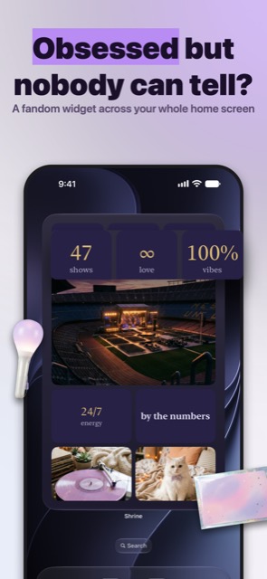 Shrine on iPhone