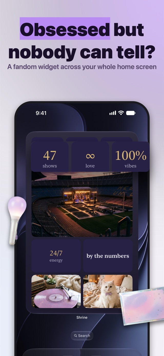 Shrine auf dem iPhone: Widget-Maker für ganze Homescreen-Seiten, für iPhone und iPad