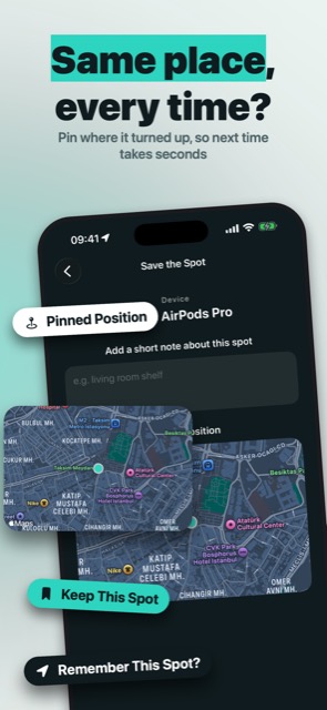 TrackBuds: A device locator that remembers where things turn up