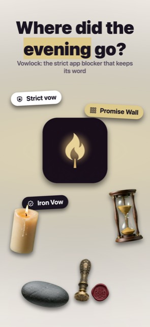 Vowlock on iPhone