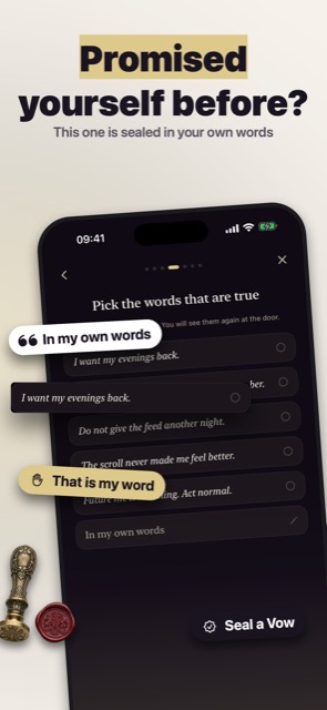 Vowlock: A phone detox on your own terms